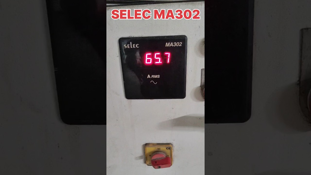 [SELEC  MA302] DIGITAL AMPERE METER  SETTING kaise kare #viral #youtubeshorts