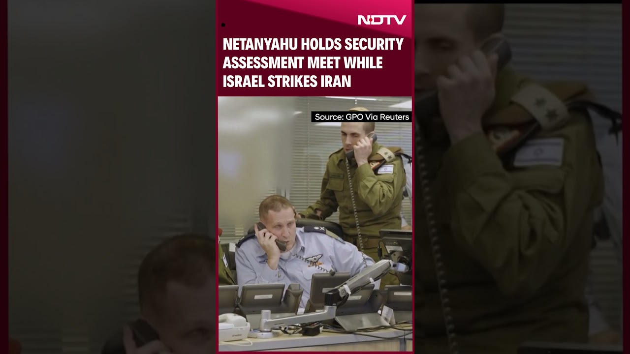 Israel Strikes Iran: PM Netanyahu Holds Security Assessment Meet While Israel Strikes Iran