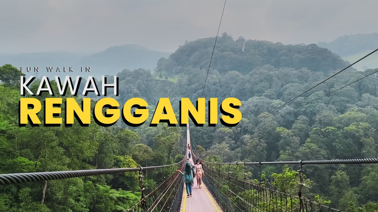 KAWAH RENGGANIS CIWIDEY | SUSPENSION BRIDGE DAN KERANJANG SULTAN | LIBURAN ANAK
