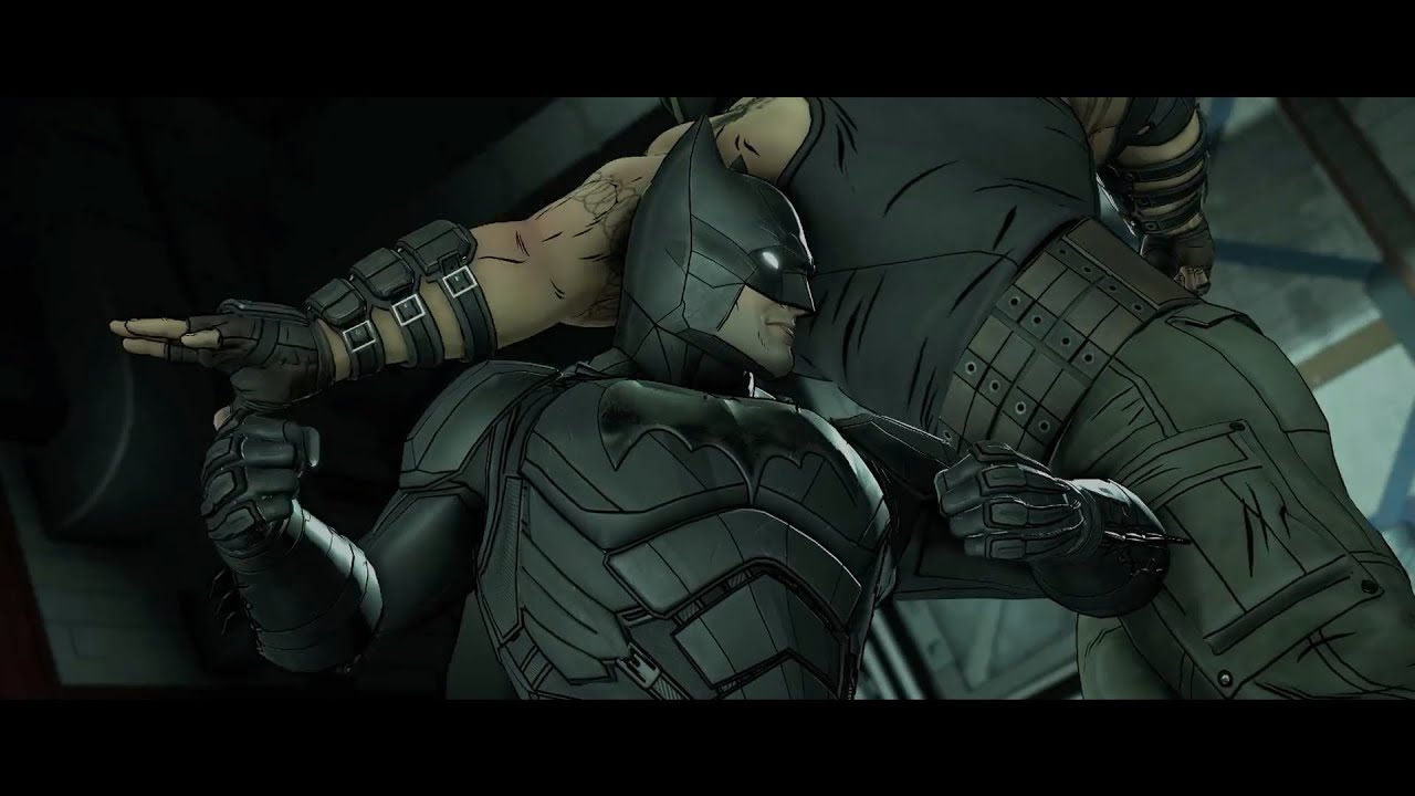 Batman Telltale - Batman vs Bane Fight