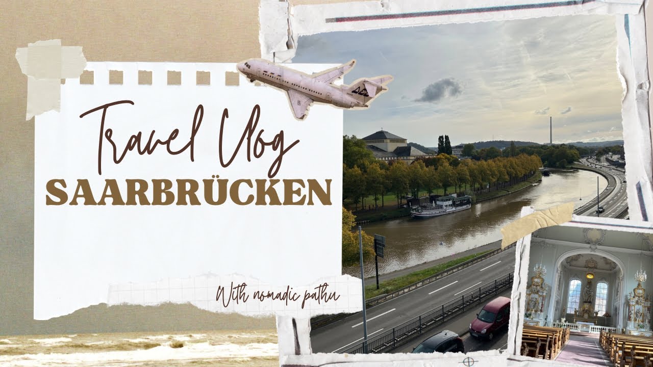 Exploring Saarbrücken: Germany’s Hidden Gem on the Border! |Travel vlog