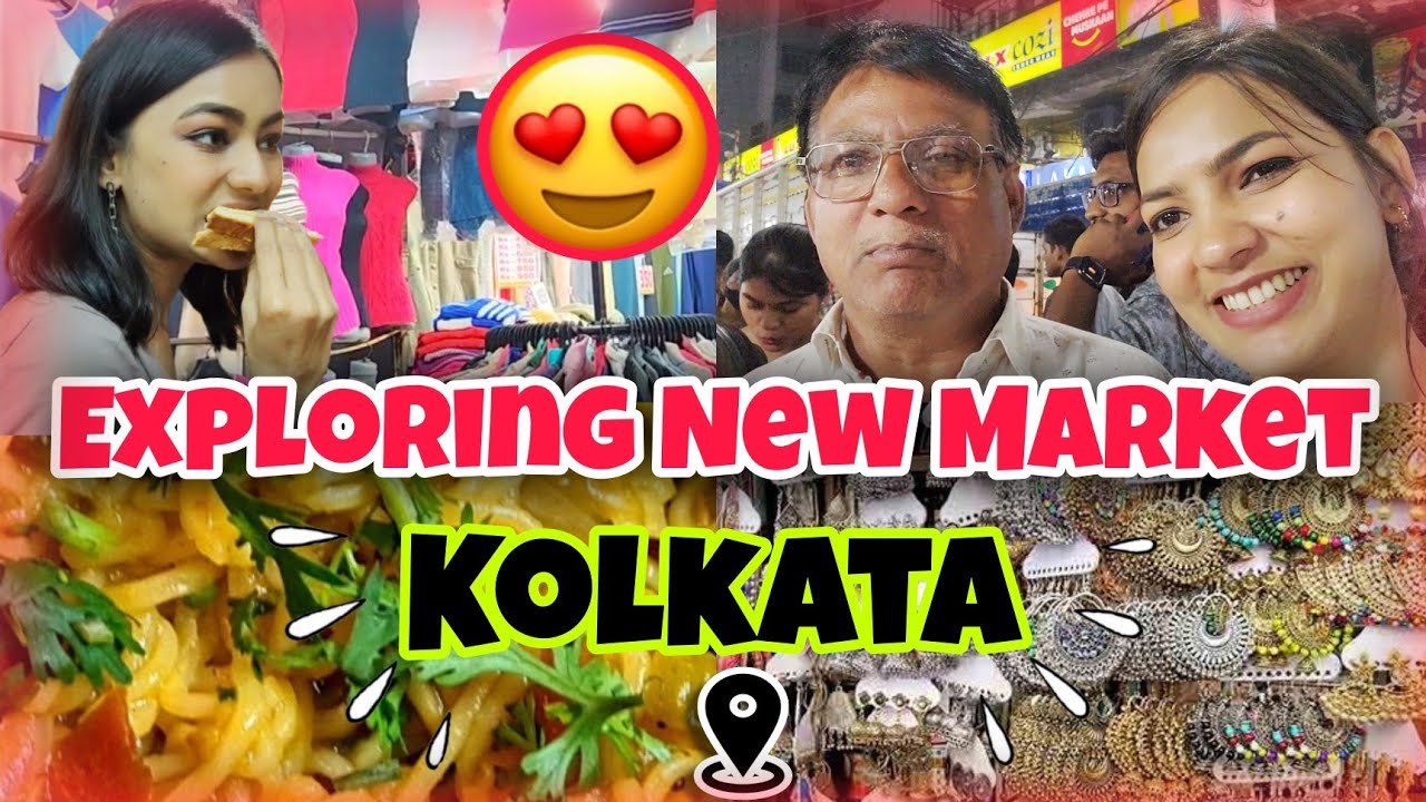 NEW MARKET Kolkata📍 me bahut SHOPPING ki 😍🛍️ Pocket khali ho gae | Shopping Vlog #priyaashitravels 👭