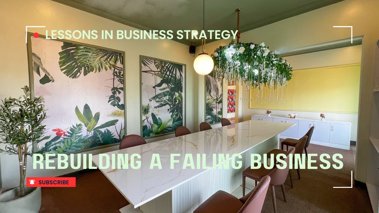 How to rebuild a business when it is failing:- lessons in business strategy 