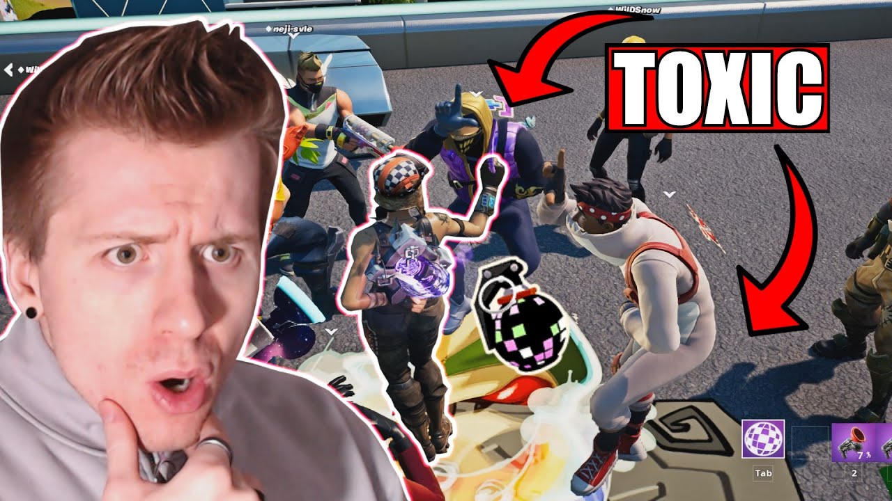 ich werde *GEMOBBT* und nehme *ALLE* Hops😱?! Fortnite Party Royale