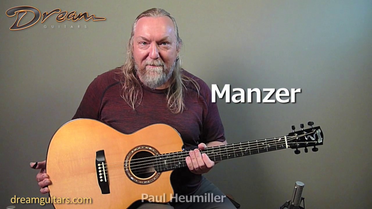 2016 Manzer Pat Metheny Signature 6 Limited Edition, Indian Rosewood & German Spruce