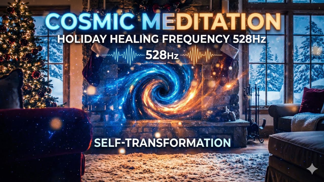 The Christmas Miracle Frequency ✨ 528Hz Cosmic Healing & Self-Transformation (1 Hour)