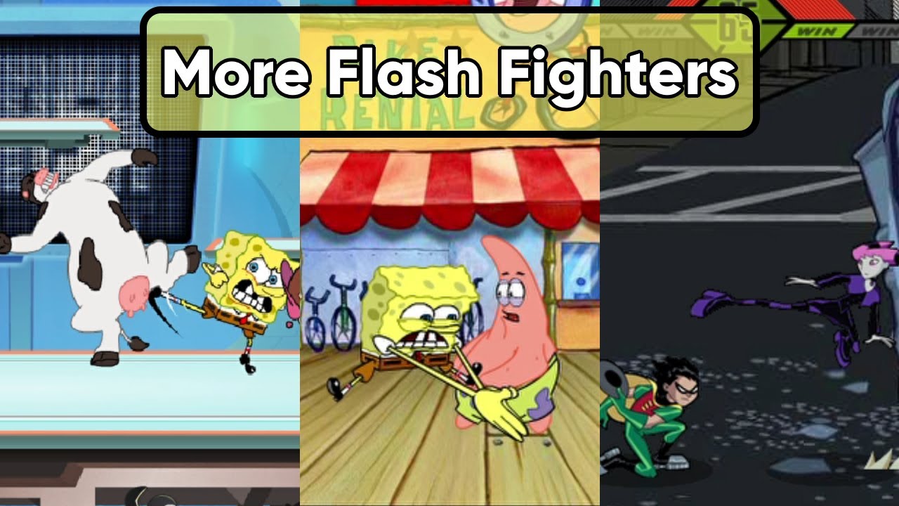 Предшественники Super Brawl (Smash Fest, Spongebob Reef Rumble, Teen Titans Battle Blitz)