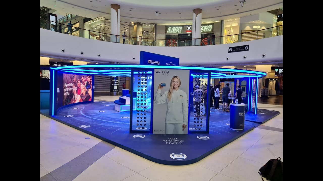 Sketch N Build, VISA Dubai Mall Pop-up Activation