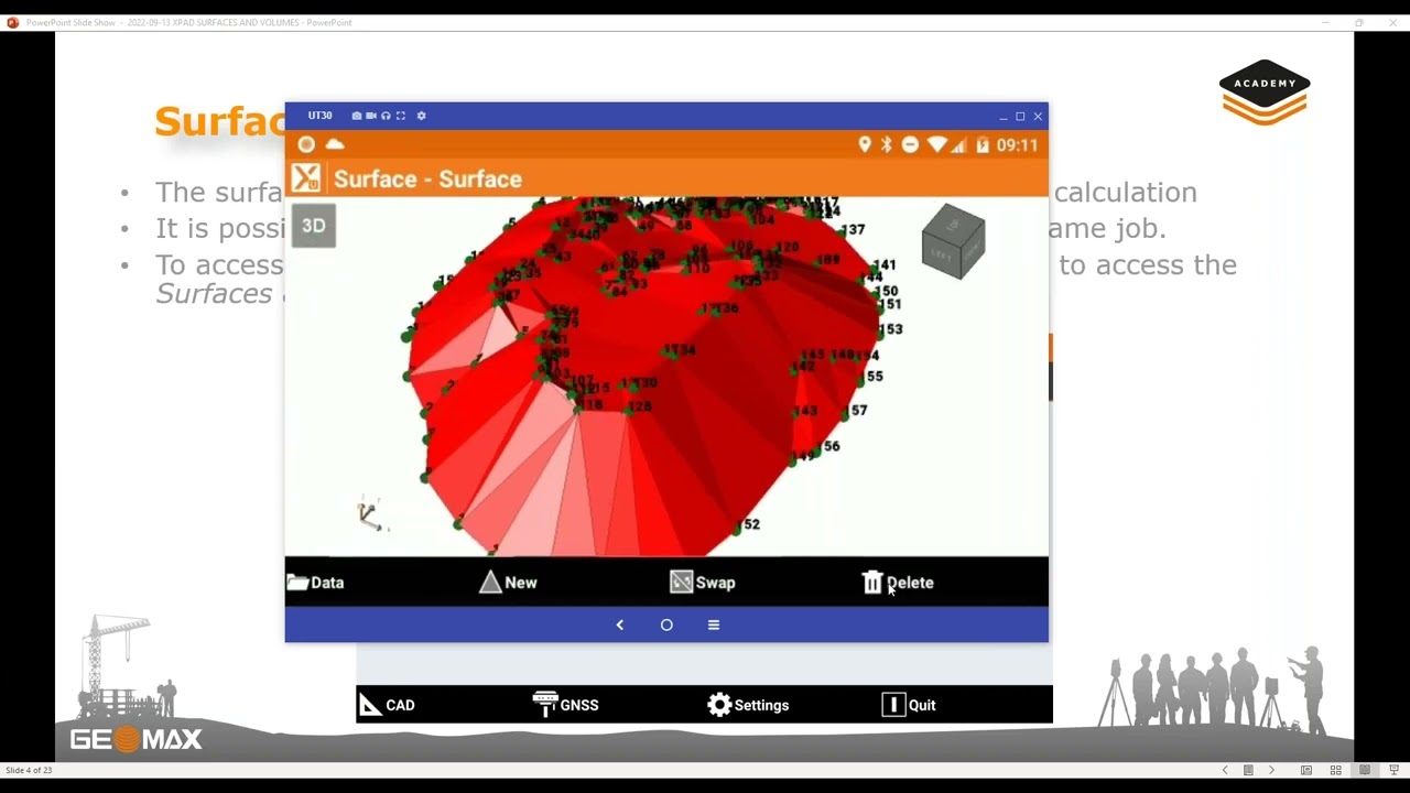 X PAD ULTIMATE Surface & Volumes