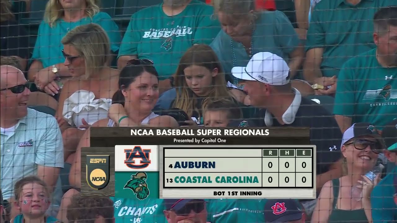 Auburn vs Coastal Carolina (6-7-2025)