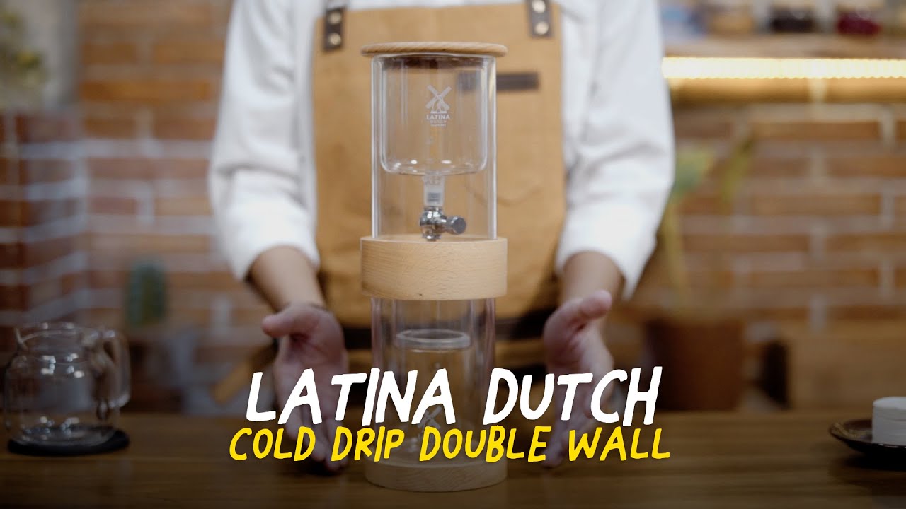 LATINA DUTCH COLD DRIP DOUBLE WALL - ALAT SEDUH KOPI AIR DINGIN