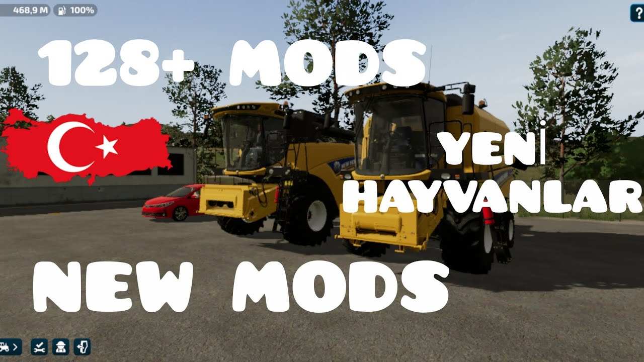 FS23: набор модификаций (128+)