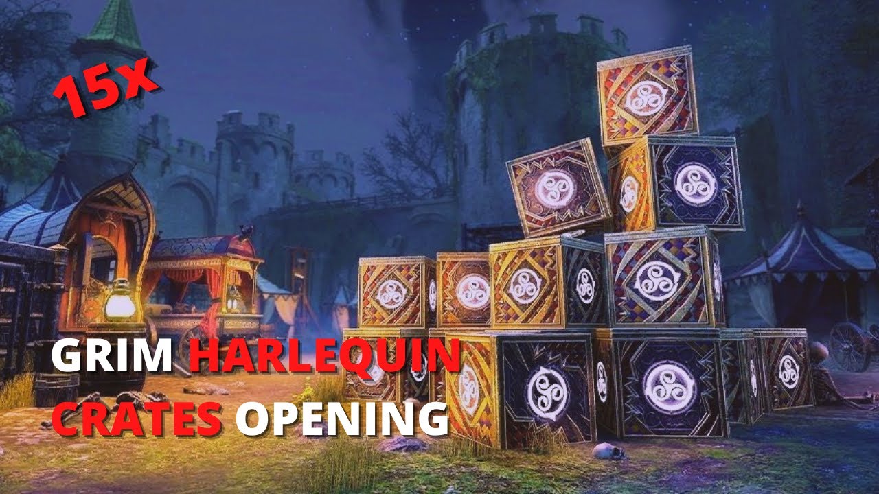 ESO / Grim Harlequin Crown Crates Opening