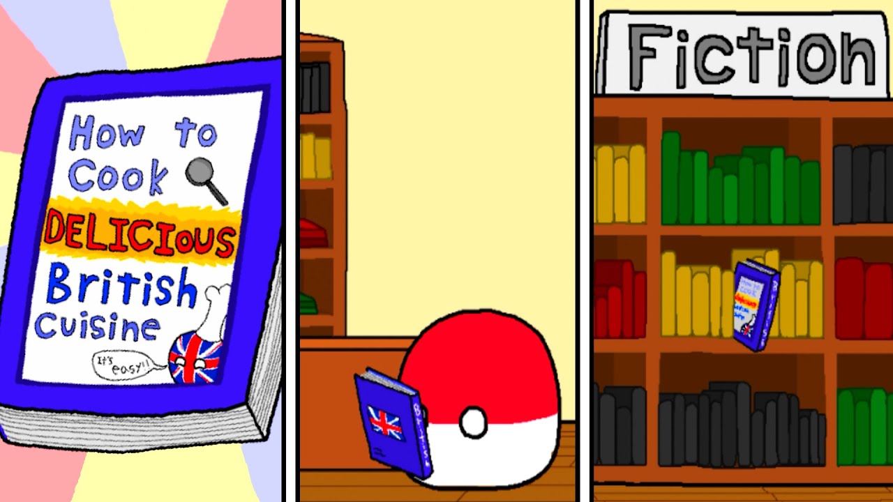 Things to eat around the world... (Explained by Countryballs)