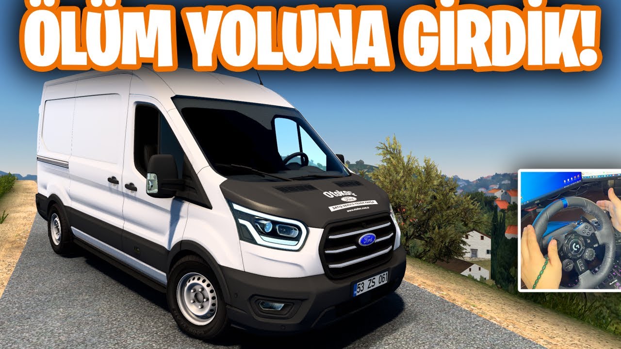 FORD TRANSİT MEGA MOD || ÖLÜM YOLLARINDA YAŞAM MÜCADELESİ | Ets 2 Ford Transit Mod | Ets 2 1.43