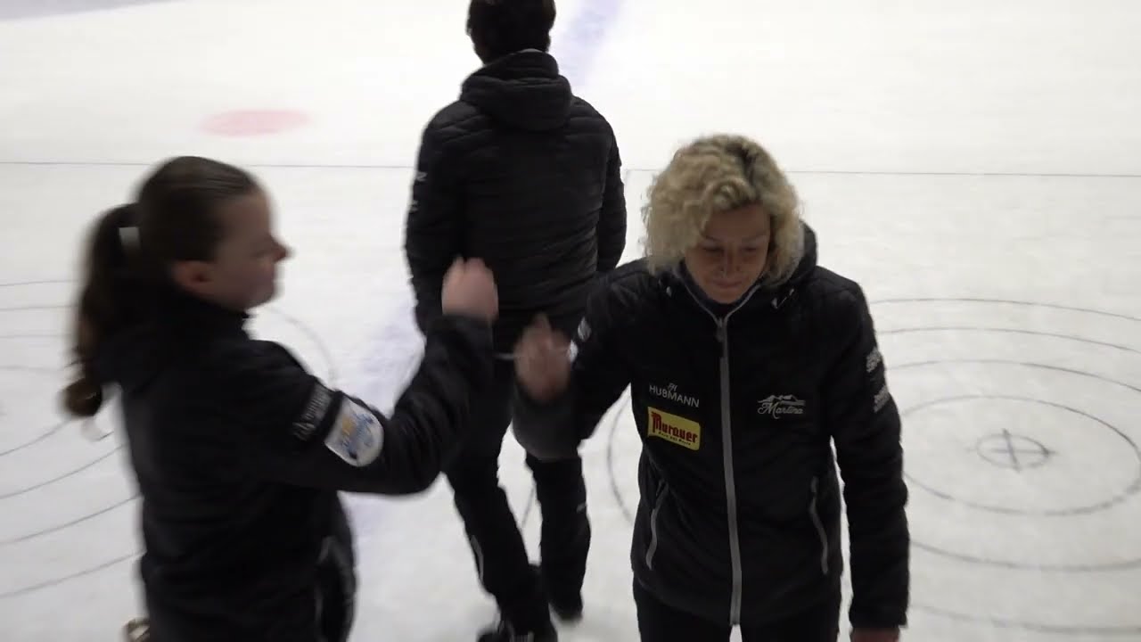 Eisstock Europacup Damen 2023, Viertelfinale, ESV Grossfeistritz gegen EV Moritzing