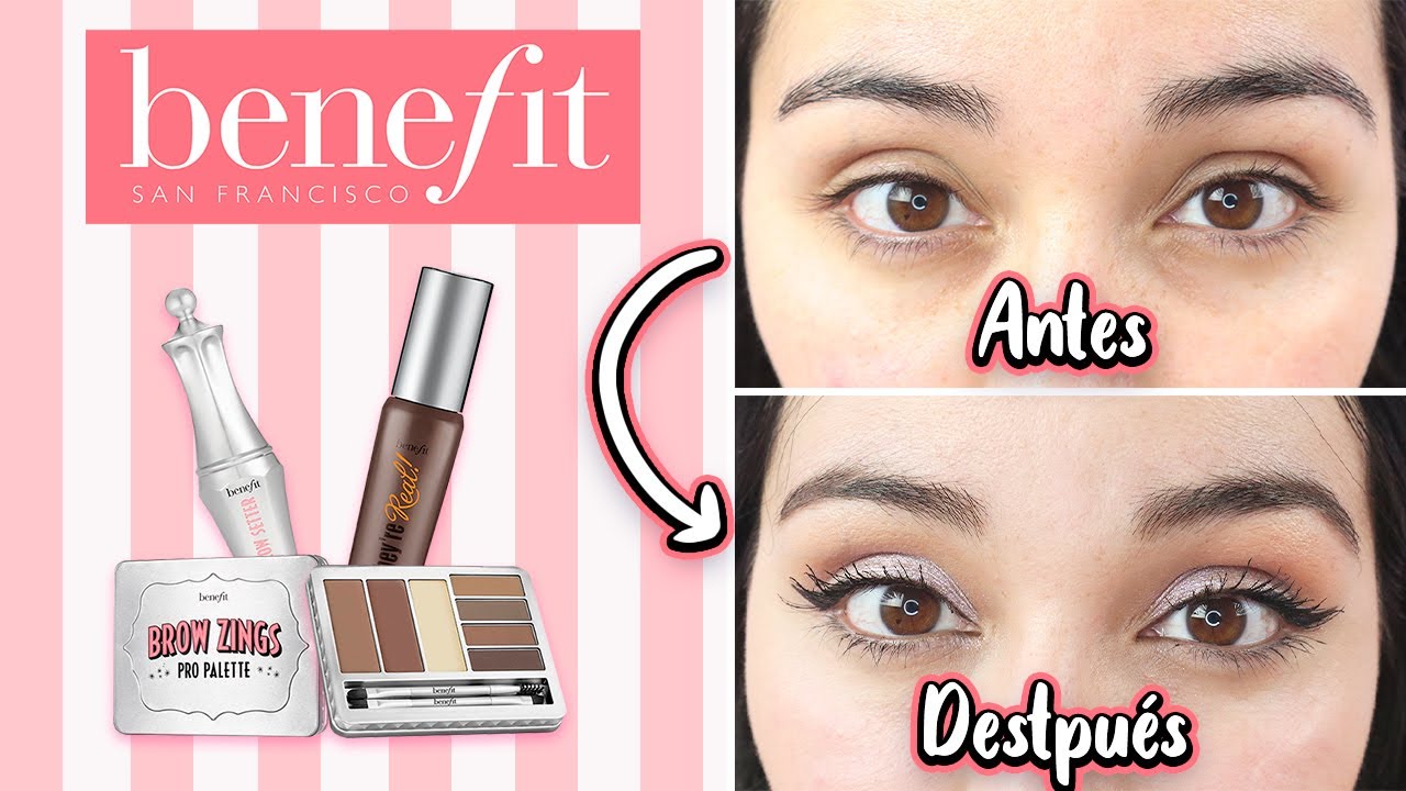 Review BENEFIT 24 HR BROW SETTER / They're Real / Brow Zings Pro Palette