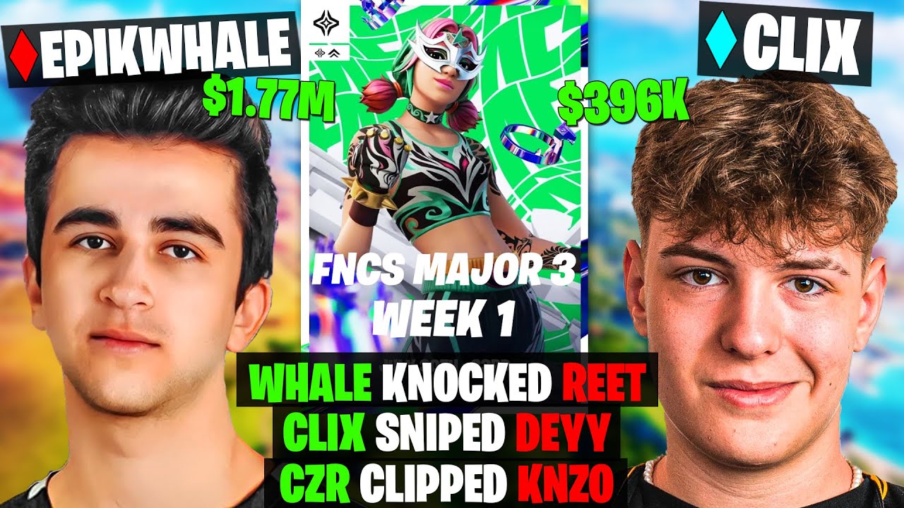 When Fortnite PROS Fight Eachother in COMP #3 | CLIX + EPIKWHALE!