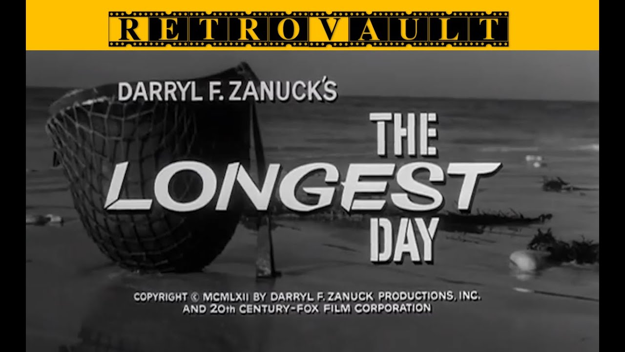 The Longest Day (1962) Trailer - September 25 1962. Featuring John Wayne