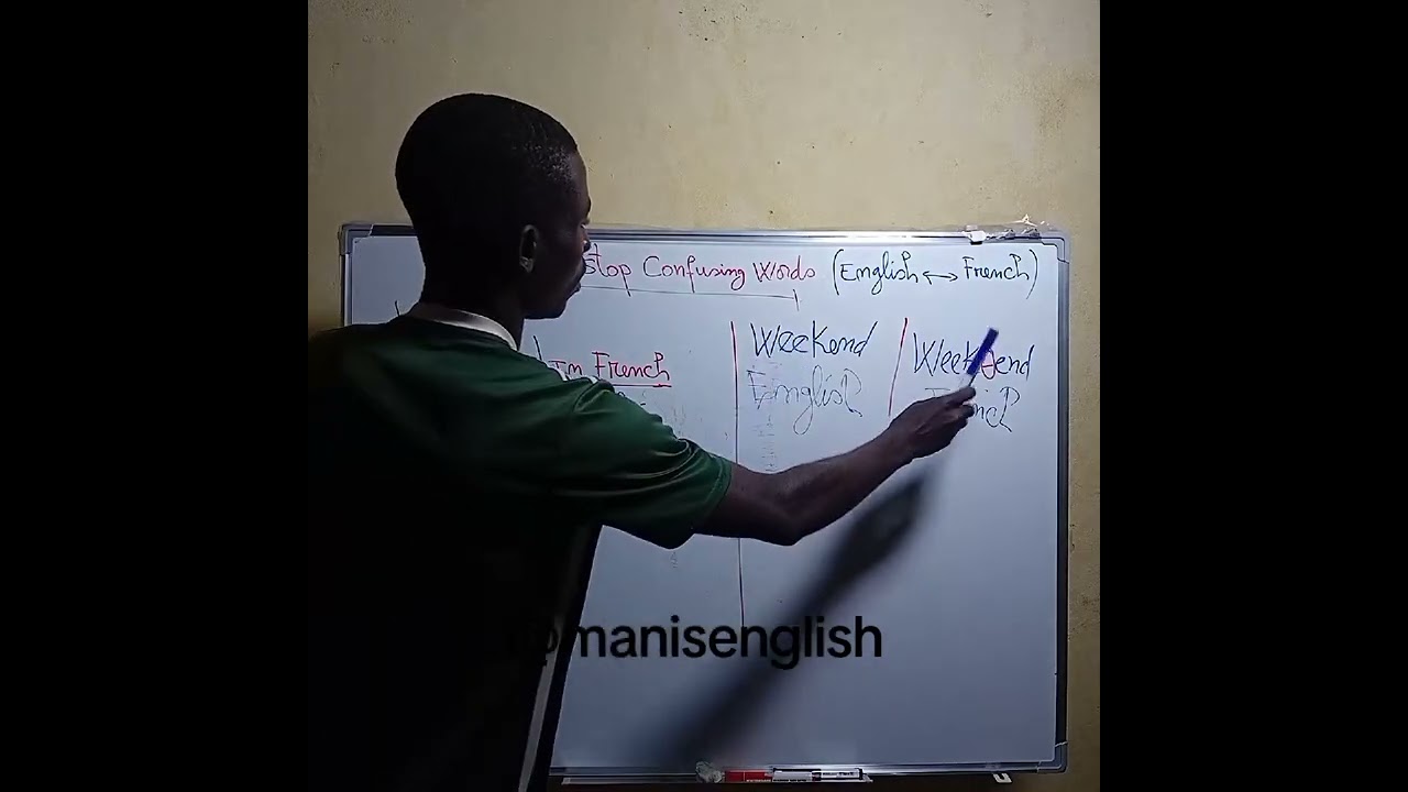 Tip to stop confusing "week-end" and "weekend" (Bilingual)
