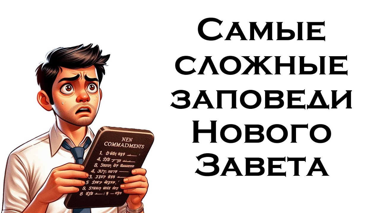 Топ 3 самых трудных заповедей в Библии | Мой список