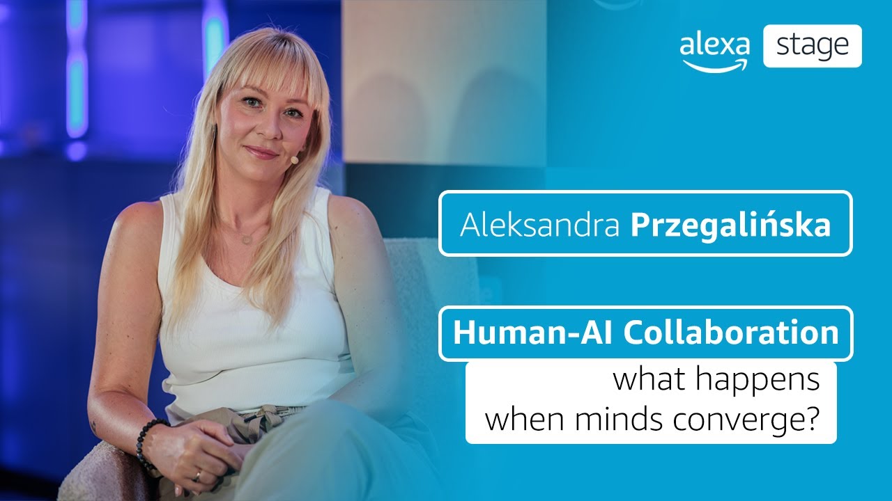 Alexa Stage s01e07: Deepfakes and Co-Writing with AI: Converging Minds with Aleksandra Przegalińska