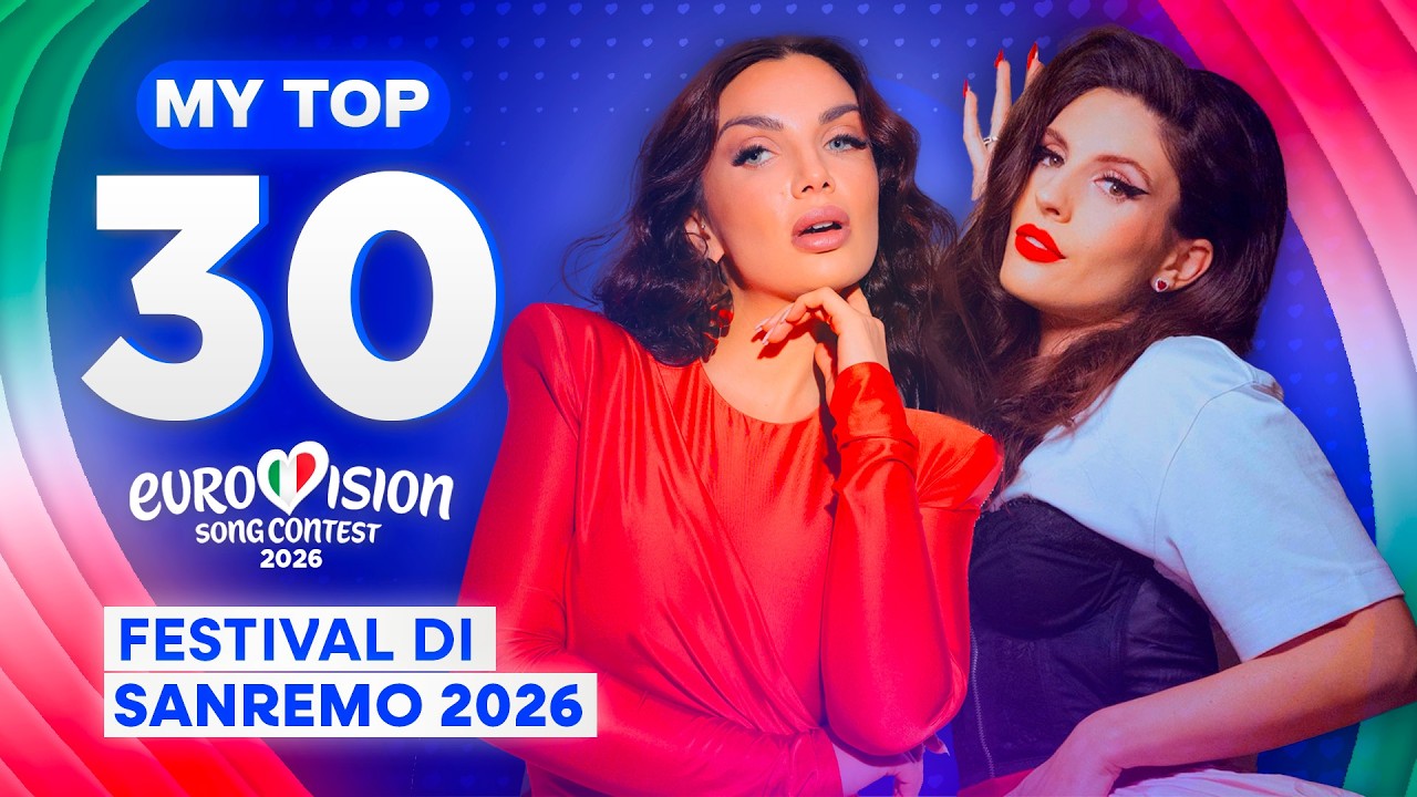 🇮🇹 Festival di Sanremo: MY TOP 30 (ALL SONGS)