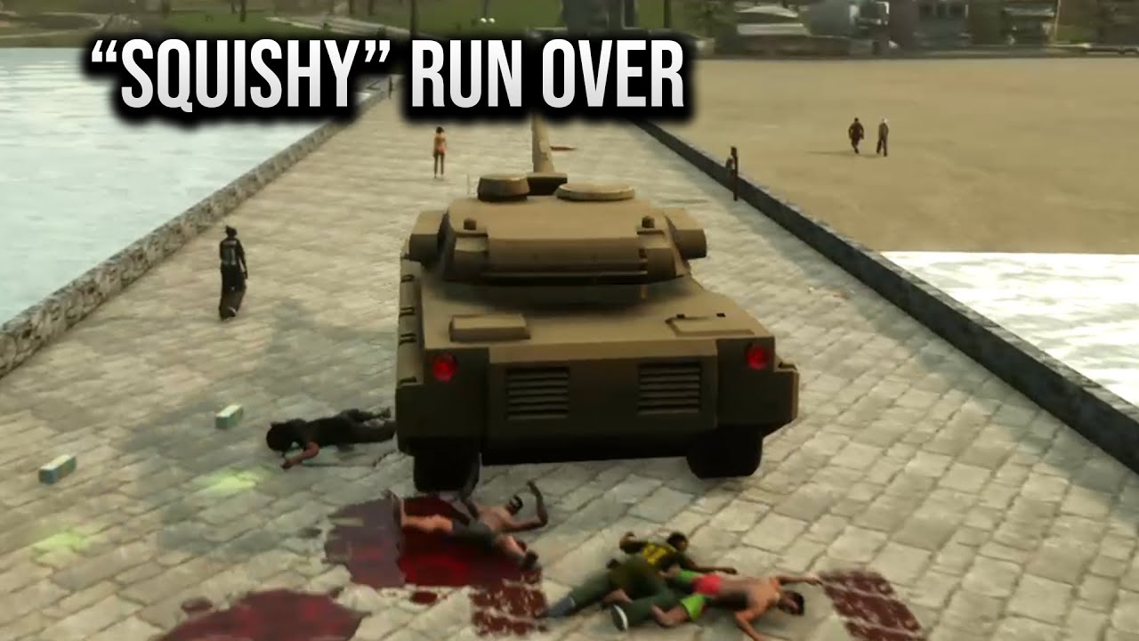 Tank Rampage/Running Over Innocent People Eps 1 | GTA SA Definitive Edition