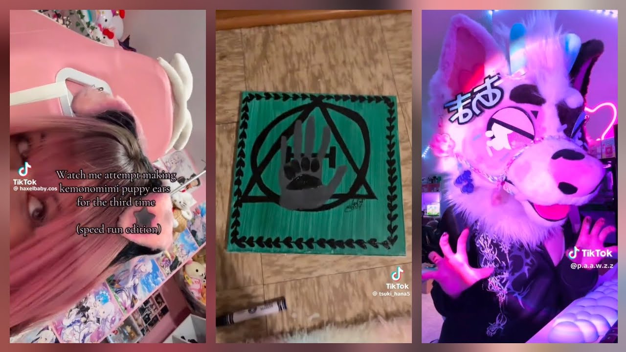 10 minutes of therian, furry, and kemonomimi crafts! 