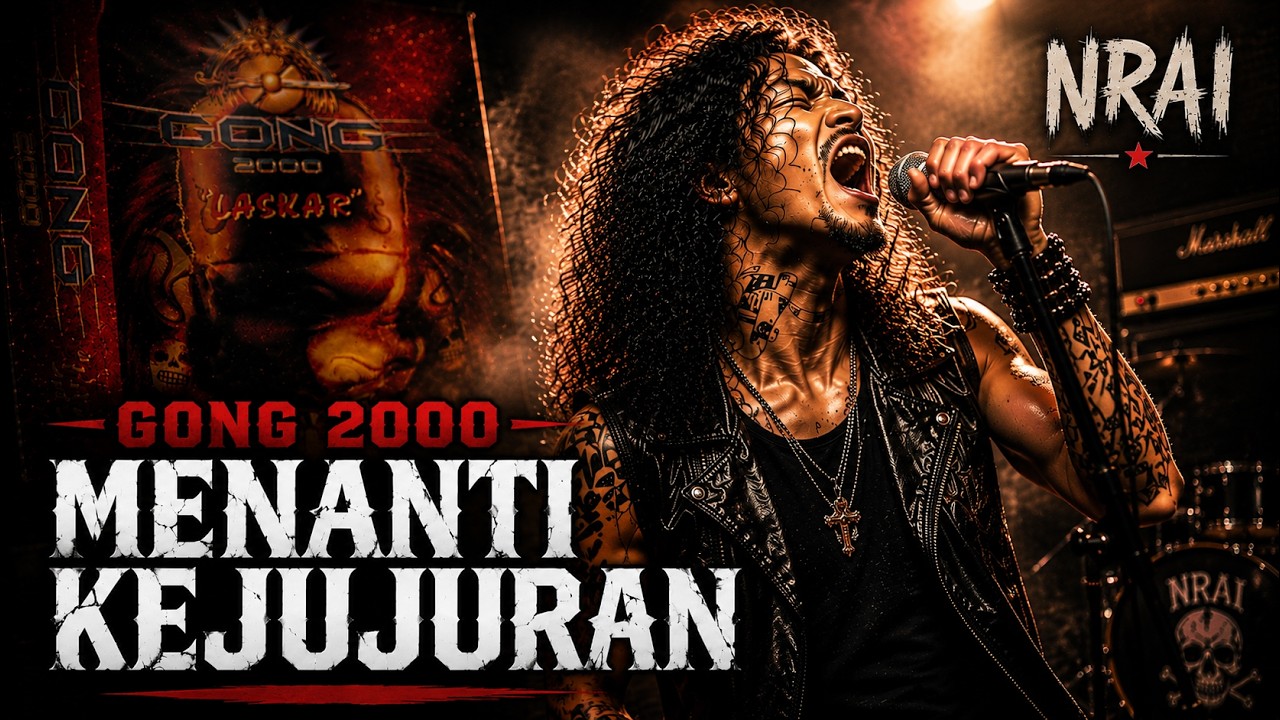 MENANTI KEJUJURAN - GONG 2000 | ROCK 90's COVER | NRAI