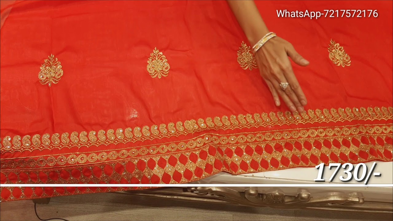 Stylish red bridal saree #sheeshmahal#redcoloursaree#bridalsaree#designersaree