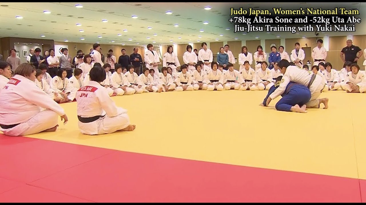 Judo Japan: Brazilian Jiu-Jitsu Expert Yuki Nakai approves Uta Abe of the Women’s National Team