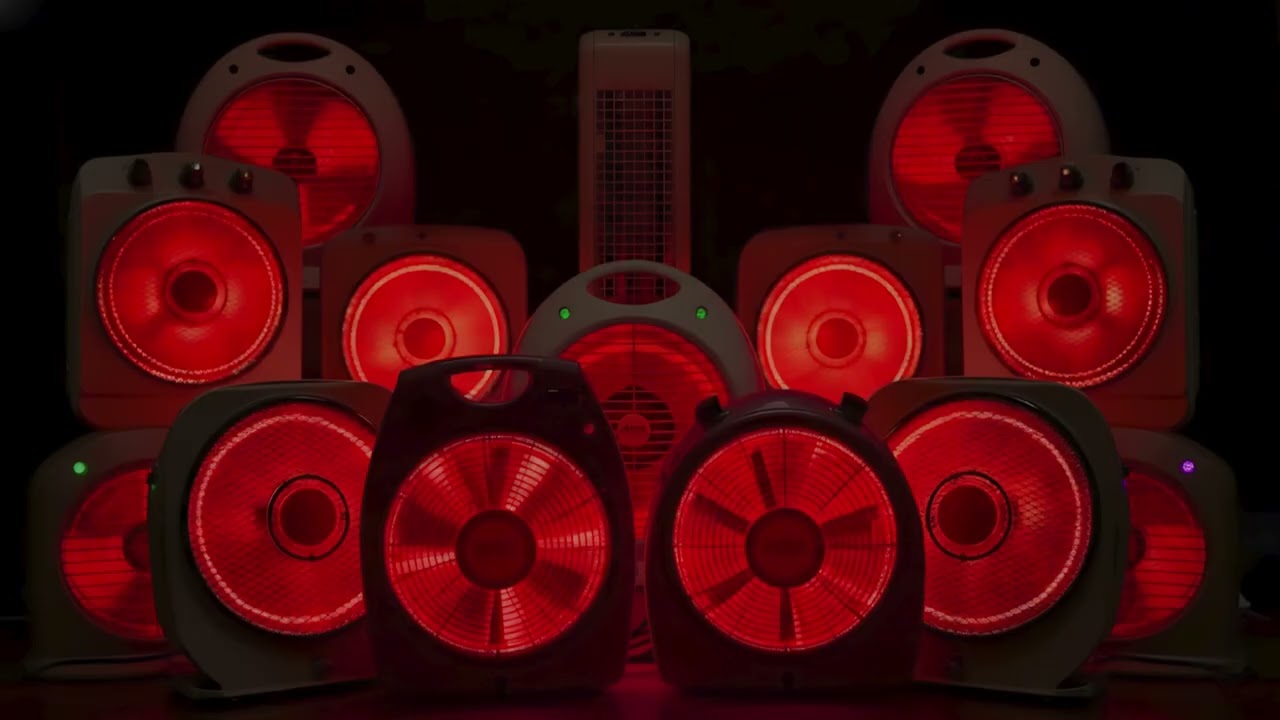 11 INTENSE Fan Heater Sounds with Loud Tube Noise to Shut Down Your Mind Instantly | 528 Hz Sleep