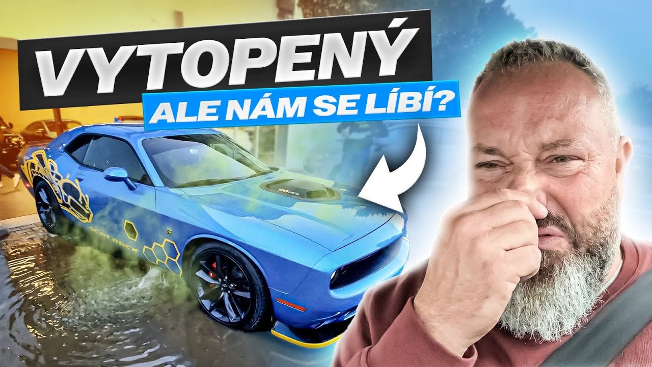 Dodge Challenger SRT Superbee z povodn&iacute;. Stra&scaron;ně smrd&iacute; po proj&iacute;žďce. BMW M235i  je jen pro holky?