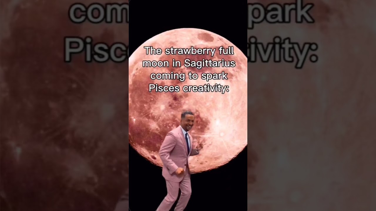 Strawberry Moon Unlocks Pisces&rsquo; Creative Glow! 🌕🌊 #shorts