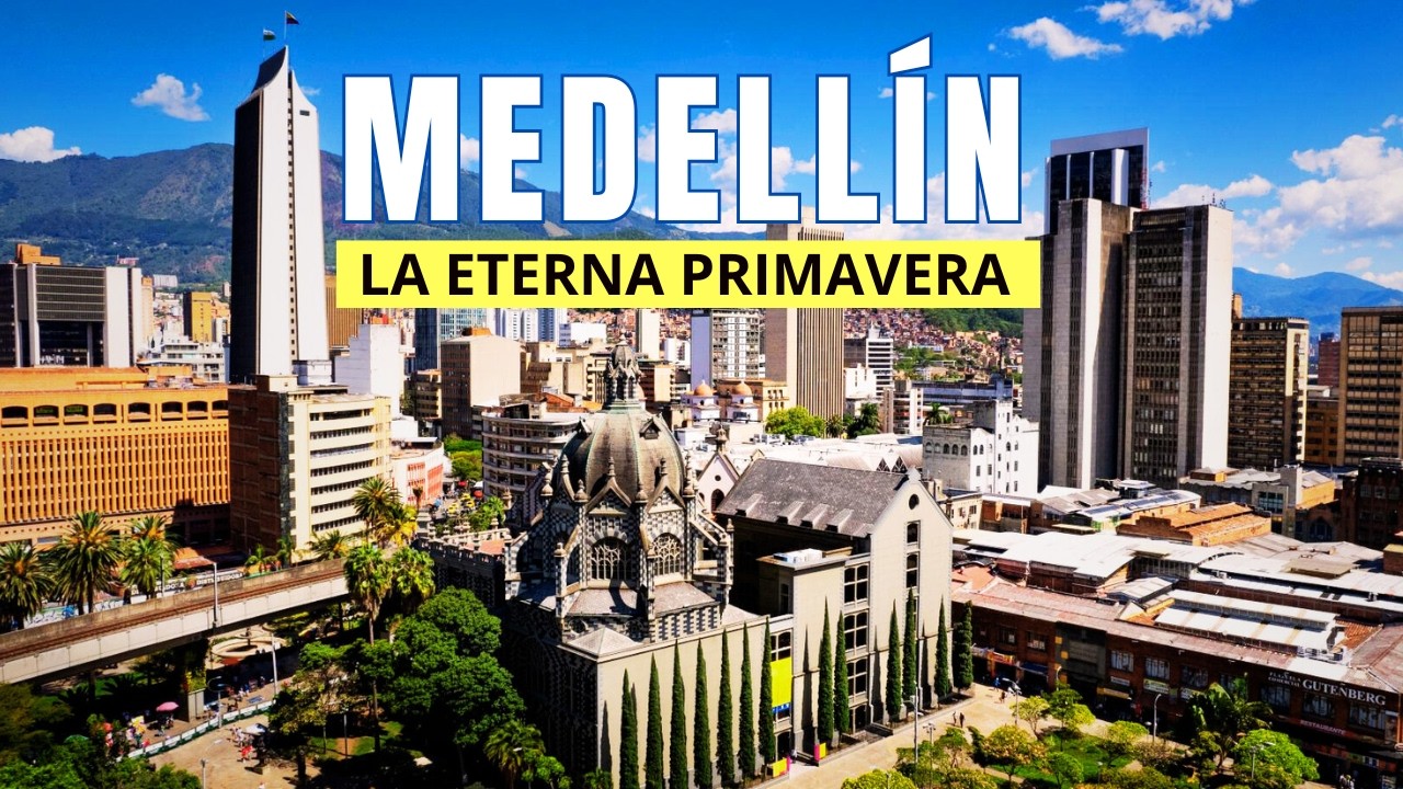 MEDELLÍN:  la CIUDAD Más VISITADA en COLOMBIA 🇨🇴