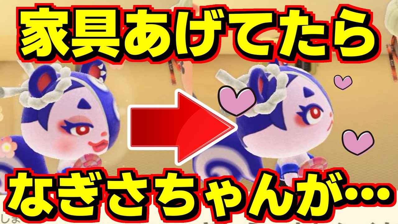 なぎさちゃんが恋に落ちる瞬間【あつ森小ネタ】
