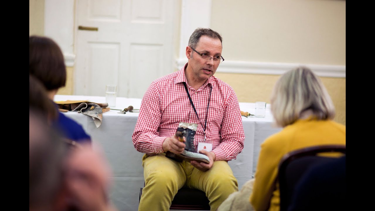 21st Independent Shoemakers Conference - Mariano Crespo - Edge Finishing Master Class