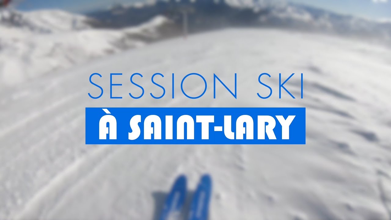 Session ski à Saint-Lary (4K 60fps)
