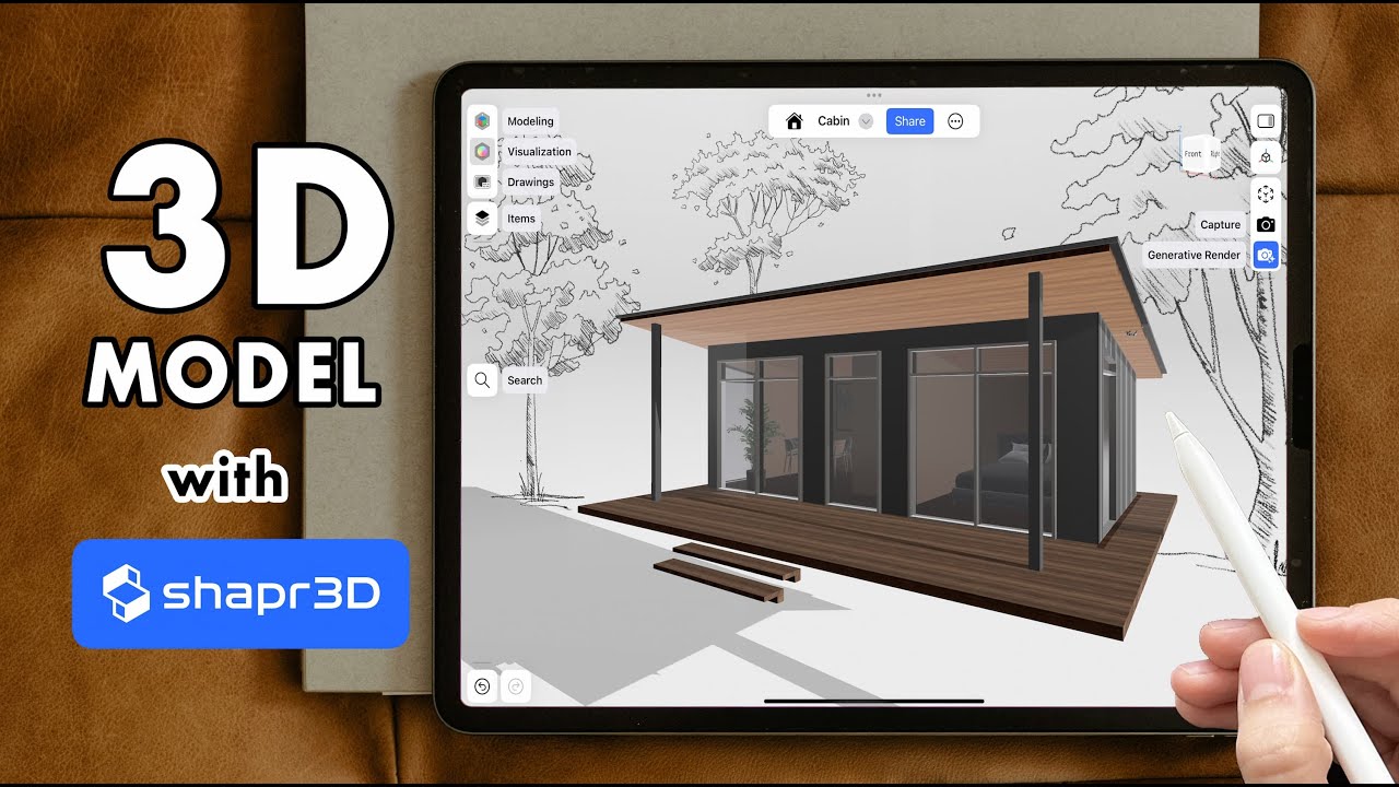 Shapr3D на iPad: объяснение от архитектора (+ бесплатное руководство в формате PDF)