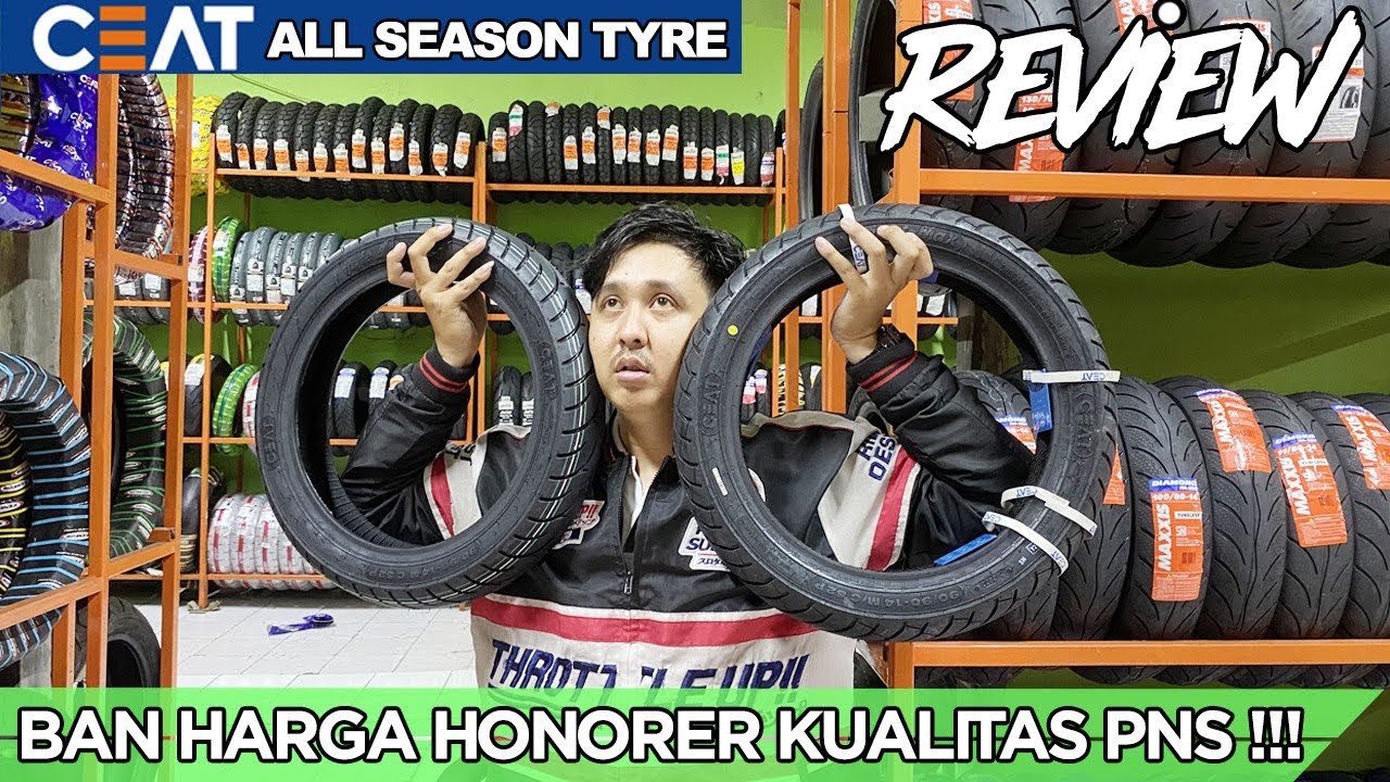 REVIEW BAN MOTOR CEAT ASAL NEGARA INDIA ??!! Gimana kualitasnya?
