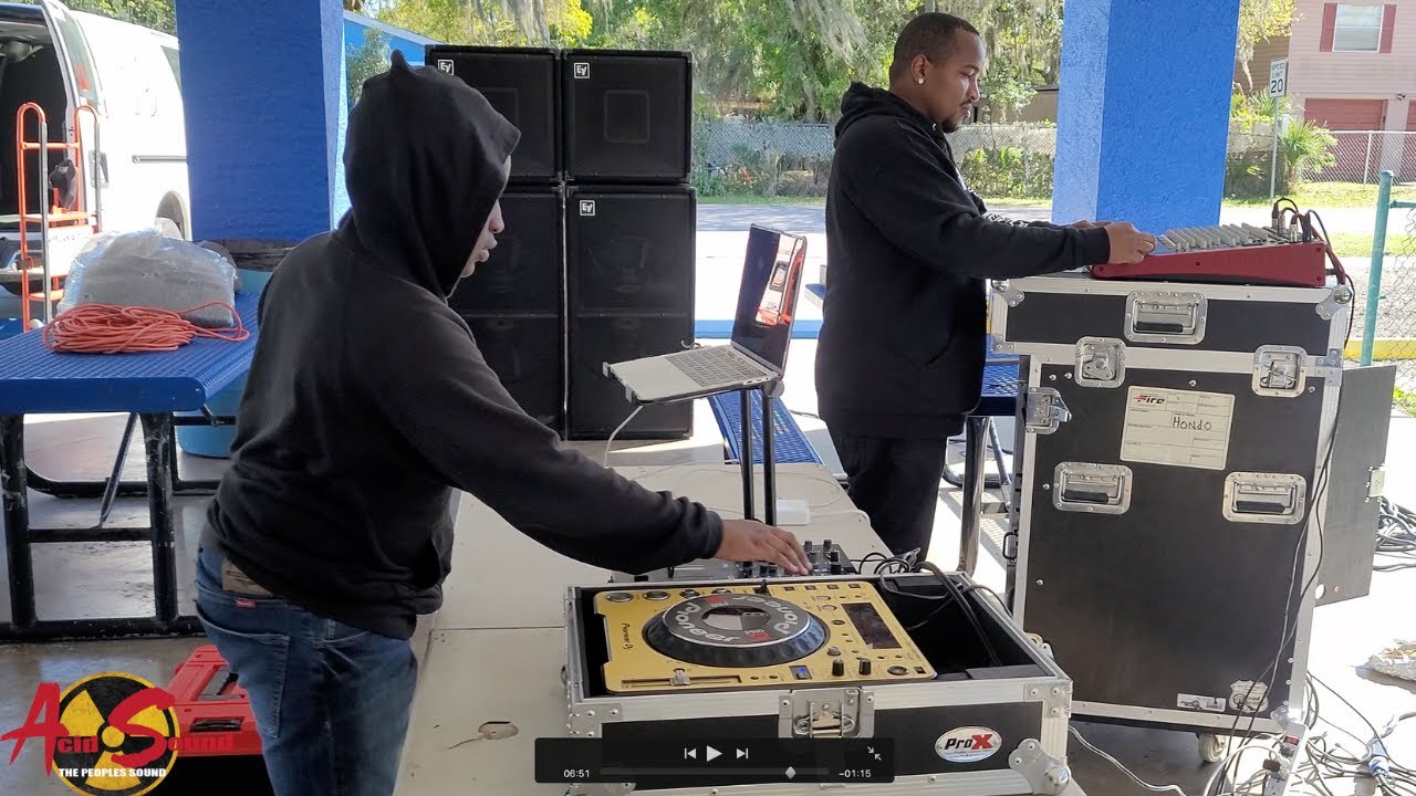 EARLY STAGES OF A NEW SOUND SYSTEM BEING BUILT -LESSON ON USE WHAT YOU HAVE!