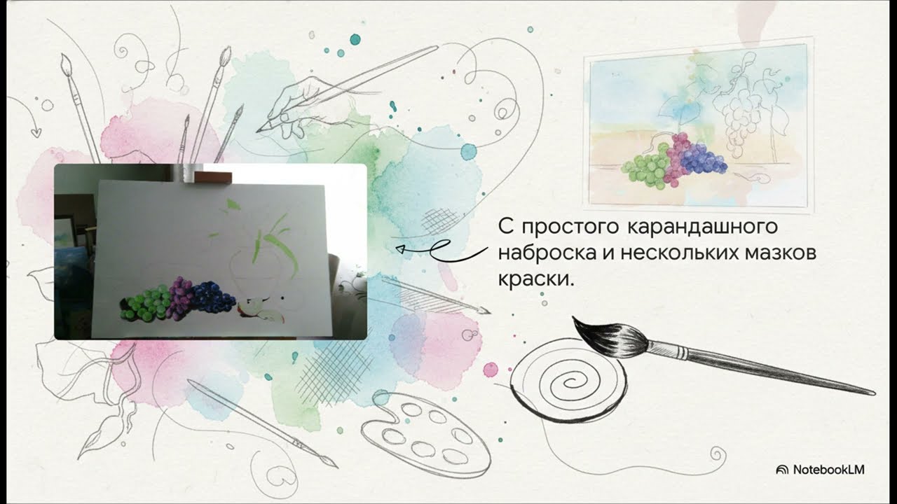 Как рождается картина. Гайд по рисованию создано с помощью ИИ