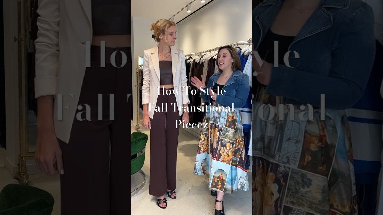 How To Style Fall Transitional Pieces #fashion #personalstylist #stylingtips #personalstyling