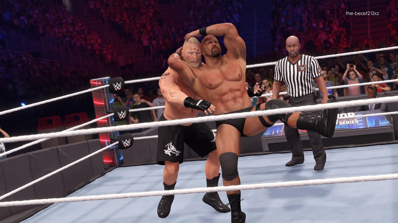 Brock Lesnar vs Stone Cold Steve Austin | WWE 2K22 | PS5
