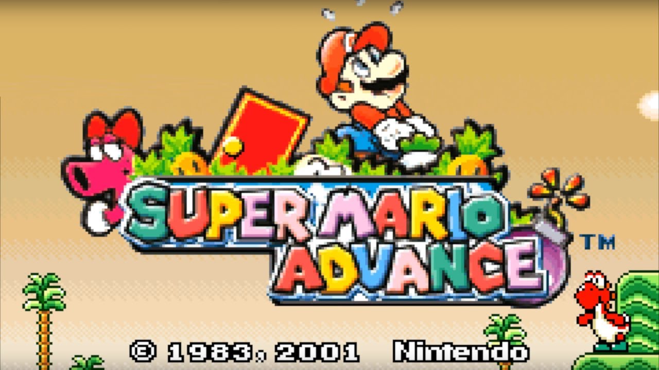 Super Mario Advance (Game Boy Advance, 2001) Full Game Session (Single Player) 🍄🏰🎮