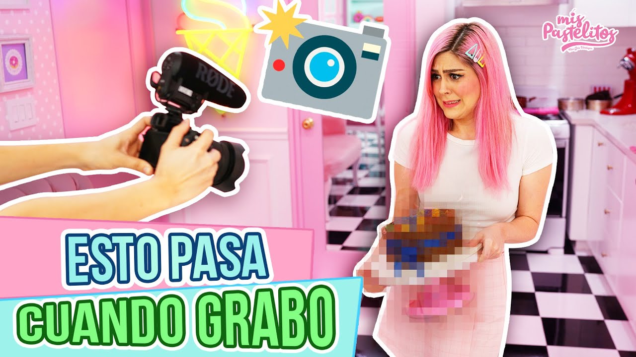 LA REALIDAD DE MIS VIDEOS | VIDEO SIN EDITAR | MIS PASTELITOS