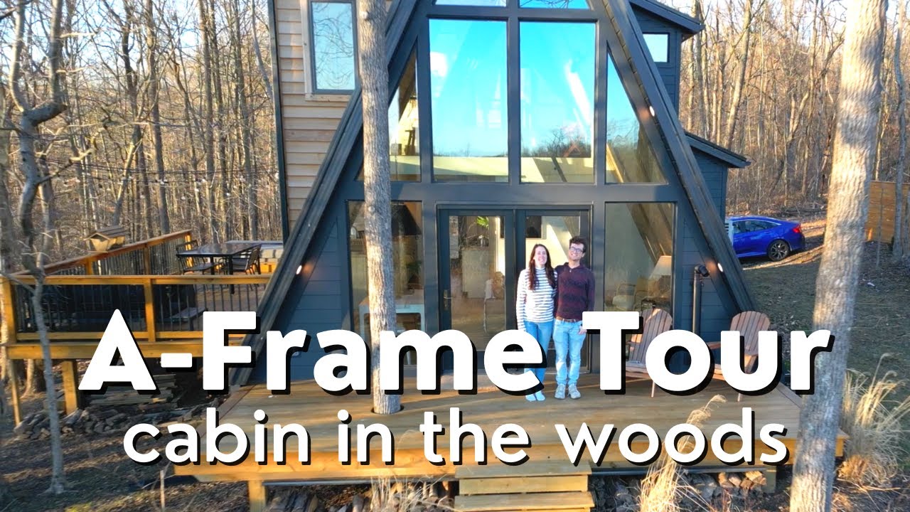 A-Frame Cabin Tour | Romantic Getaway in Ohio