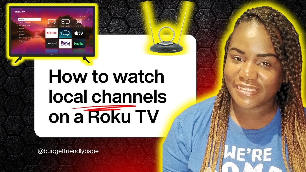 How To Watch Local Channels On Your Roku TV 📺  How To Watch Local News On A Roku TV  #rokutv #howto