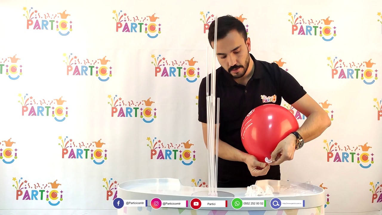 Balon Standı Nasıl Kurulur ? - Balon Standı Nedir ? - 7 Ayaklı Balon Standı Nasıl Kullanılır?